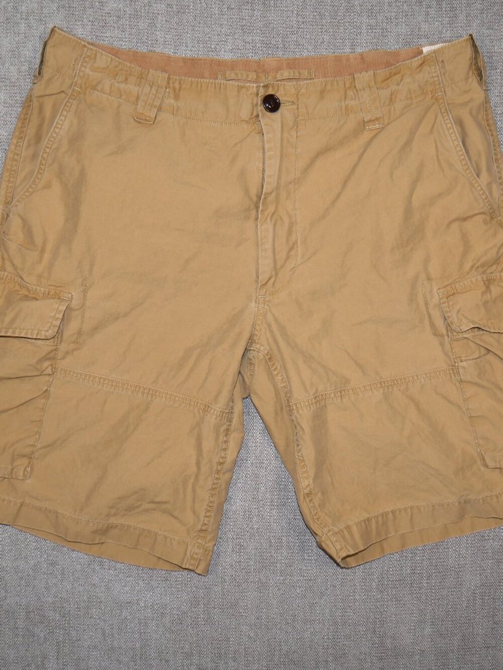 Polo Ralph Lauren Men's W36 Khaki Cargo Shorts Cotton twill Utility canvas